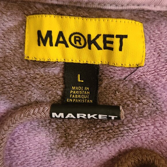 Market Herbal Remedy Tie-Dye Hoodie - Size Large - Picture 4 of 6